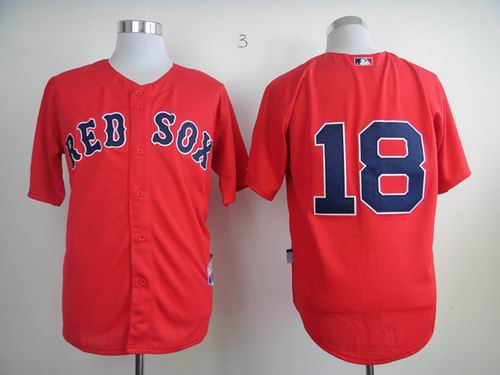 Boston Red Sox 18 Daisuke Matsuzaka red men baseball mlb jersey