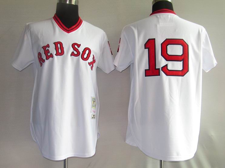 Boston Red Sox 19 Beckett white men baseball mlb  jersey