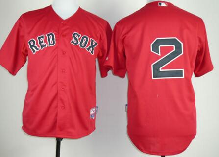 Boston Red Sox 2 Xander Bogaerts red men baseball mlb Authentic Jersey