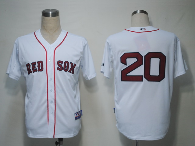 Boston Red Sox 20 Youkilis White men baseball mlb jerseys