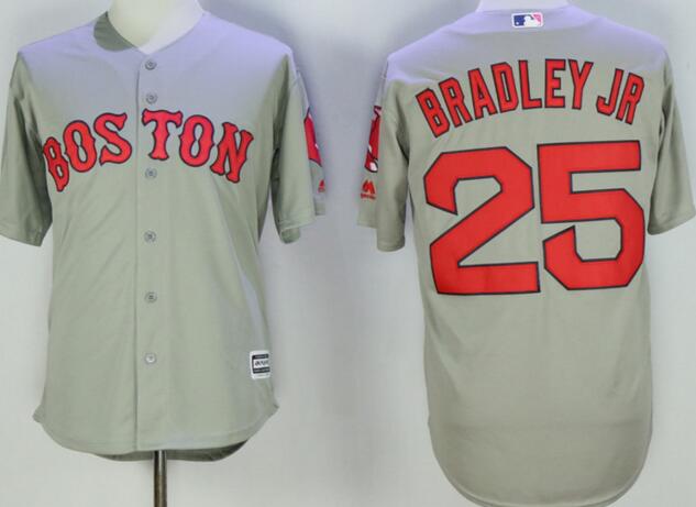 Boston Red Sox 25 LOWELL Grey men baseball mlb jersey