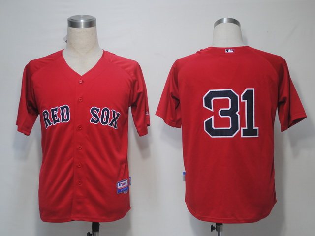 Boston Red Sox 31 Lester Red men baseball mlb jerseys