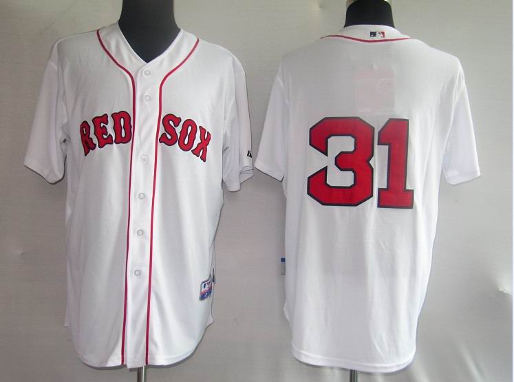 Boston Red Sox 31 Lester white men baseball mlb jersey