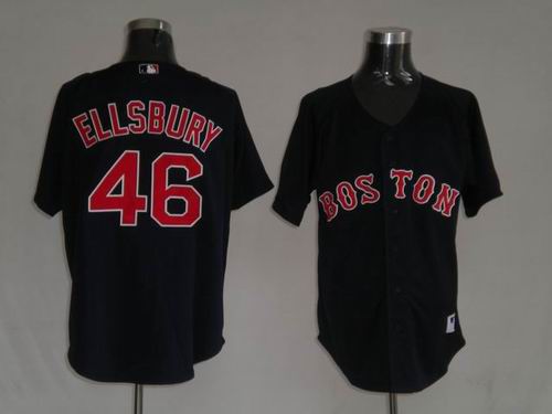 Boston Red Sox Jacoby Ellsbury 46 Black men baseball mlb jersey