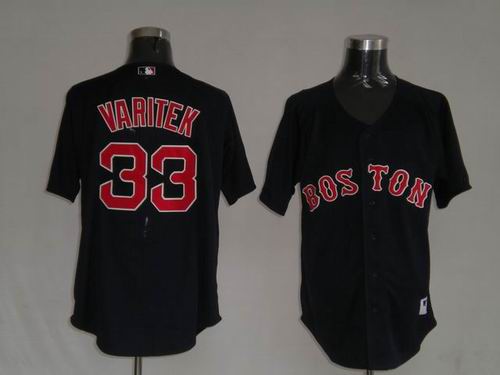 Boston Red Sox Jason Varitek 33 Black men baseball mlb jersey