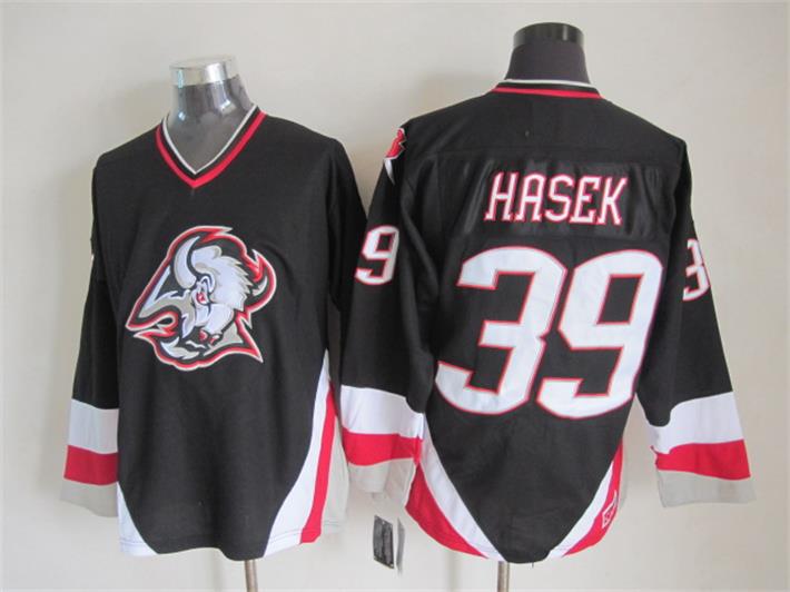 Buffalo Sabres 39 Dominik Hasek black CCM men ice hockey nhl jerseys