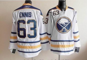 Buffalo Sabres 63 ENNIS white men ice hockey nhl jerseys