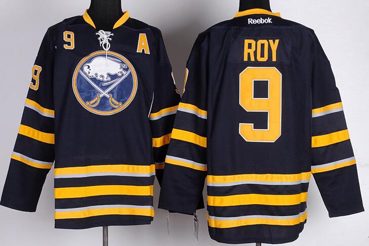 Buffalo Sabres 9 Derek Roy blue NHL Jerseys