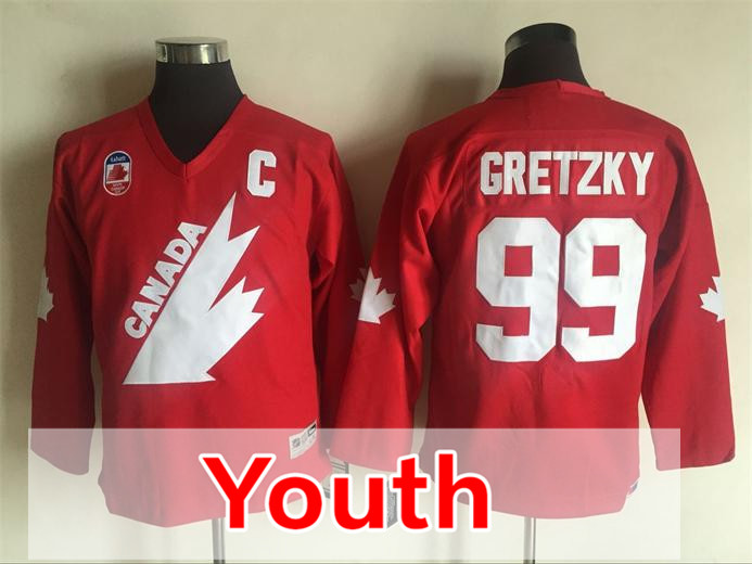 Mens 99 Wayne Gretzky 100% Stitched Hockey Jersey