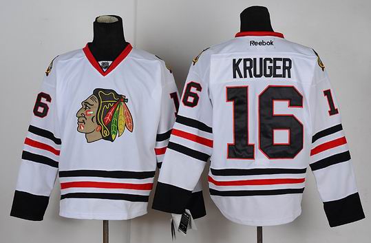 Chicago Blackhawks 16 KRUGER white men nhl jerseys