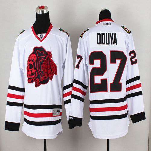 Chicago Blackhawks 27 Johnny Oduya white men nhl  hockey jerseys