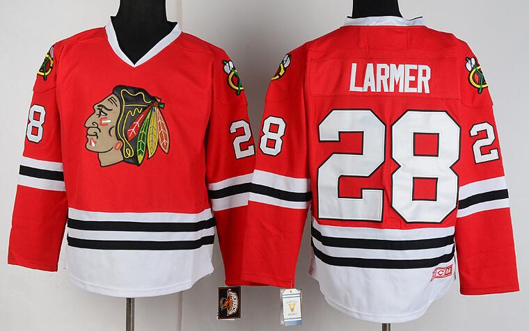 Chicago Blackhawks 28 LARMER Red NHL Jerseys Chicago Blackhawks 28 LARMER Red NHL Jerseys