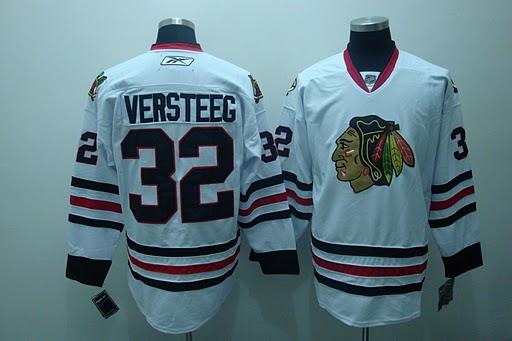 Chicago Blackhawks 32 VERSTEEG white NHL Jerseys