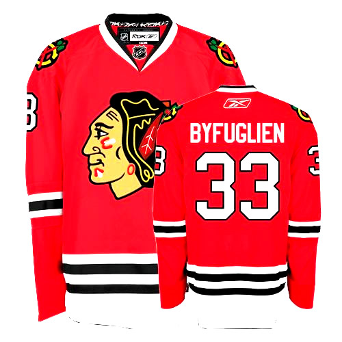 Chicago Blackhawks 33 Byfuglien red NHL Jerseys