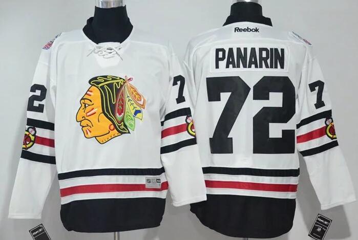 Chicago Blackhawks 72 Artemi Panarin white men nhl hockey 2017 Winter Classic Jersey