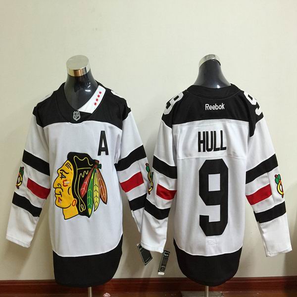 Chicago Blackhawks 9 Bobby Hull white new men ice hockey nhl jerseys