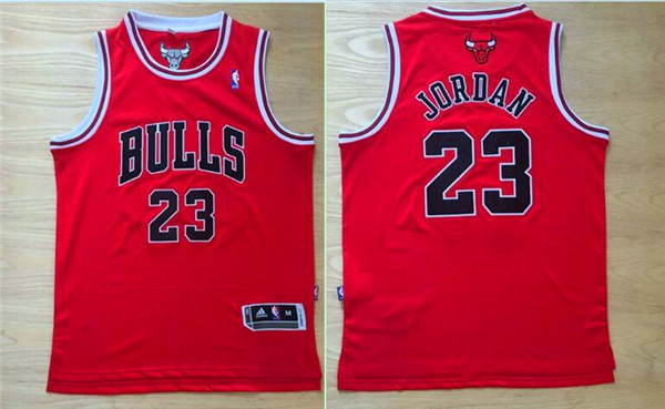 Chicago Bulls #23 Michael Jordan red new nba basketball jersey