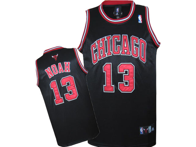 Chicago Bulls 13 NOAH black Adidas men NBA basketball jerseys