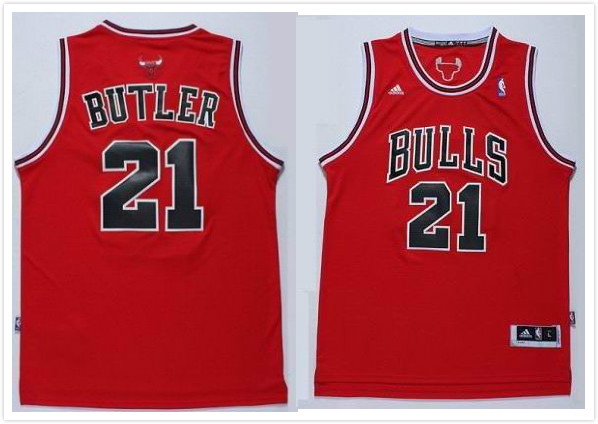 Chicago Bulls 21 Jimmy Butler nba basketball Swingman Jersey