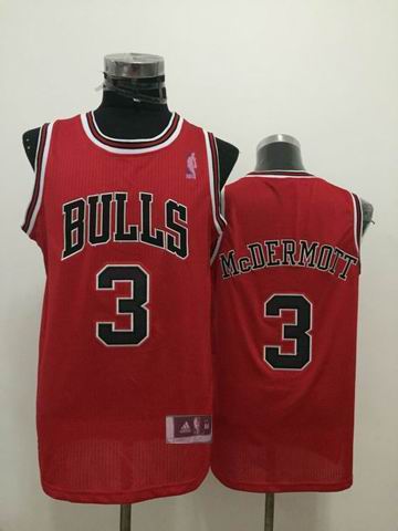 Chicago Bulls 3 Doug  McDermott red Adidas men NBA basketball jerseys