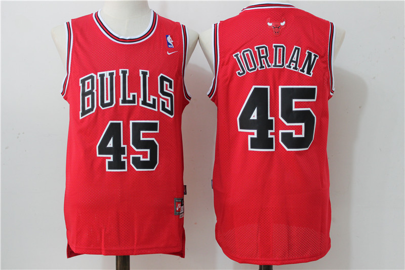 Chicago Bulls 45 Jordan Red NBA basketball Adidas men NBA basketball jerseys