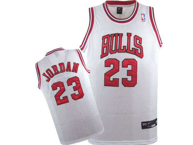 Chicago Bulls jordan 23 white discount nba jerseys