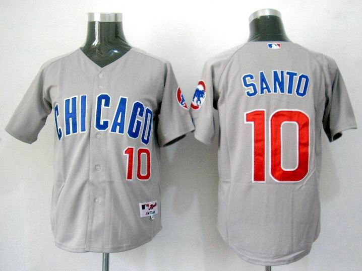 Chicago Cubs 10 Ron Santo men baseball mlb Jerseys