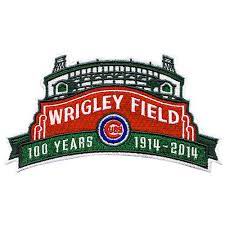 Chicago Cubs 100th patch