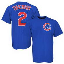 Chicago Cubs 2 Ryan Theriot  Blue men baseball mlb Jersey