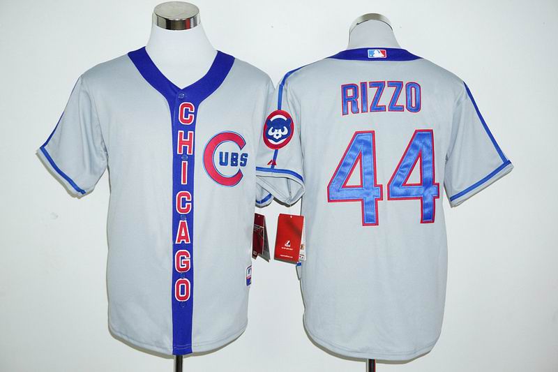 Chicago Cubs 44 Anthony Rizzo Grey New Stitched men baseball mlb Jersey