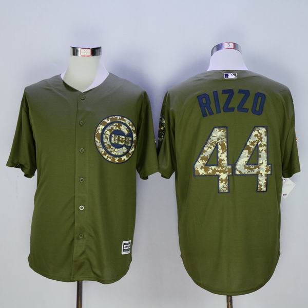 Chicago Cubs 44 Anthony Rizzo green men baseball mlb jerseys