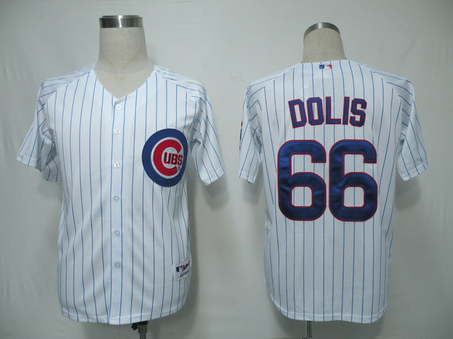 Chicago Cubs 66 Dolis White men baseball mlb jerseys