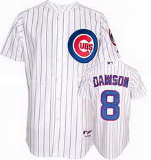 Chicago Cubs 8  Andre Dawson White men baseball mlb Jersey