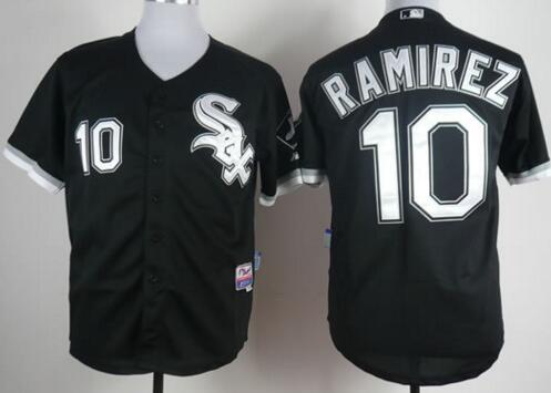 Chicago White Sox 10 RAMIREZ black men baseball mlb jerseys