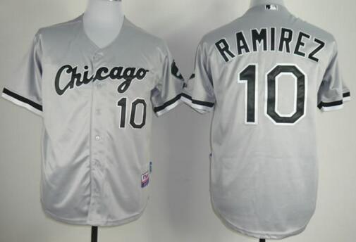 Chicago White Sox 10 ramirez grey men baseball mlb jersey