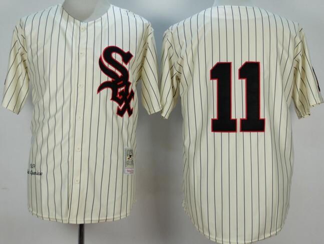 Chicago White Sox 11 Luis Aparicio Throwback White men baseball mlb Jerseys