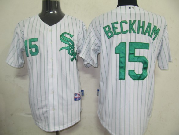 Chicago White Sox 15 Beckham White men baseball mlb jersey