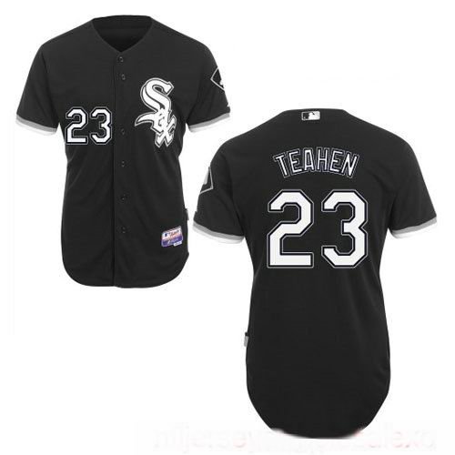 Chicago White Sox 23 TEAHEN black men baseball mlb jersey