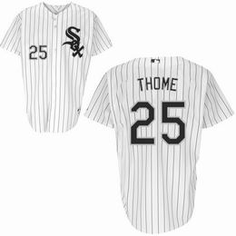 Chicago White Sox 25 Jim Thome men baseball mlb jersey