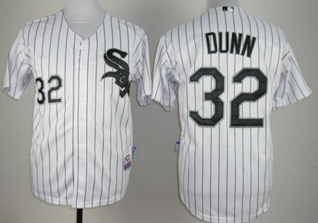 Chicago White Sox 32 DUNN white men baseball mlb jerseys