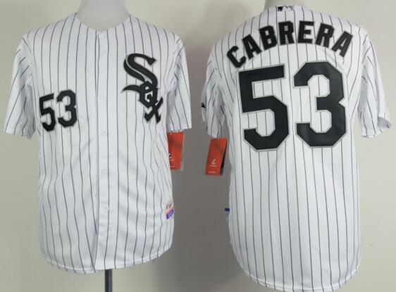 Chicago White Sox 53 Melky Cabrera white men baseball mlb jersey