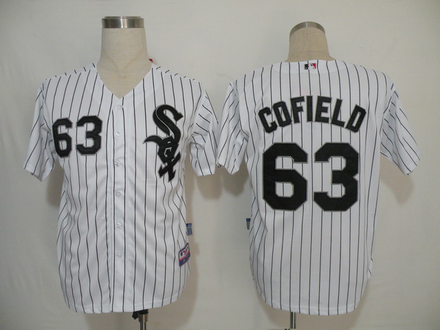 Chicago White Sox 63 Cofield White men baseball mlb jerseys