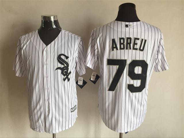 Chicago White Sox 79 Jose Abreu white Majestic men baseball mlb Jersey