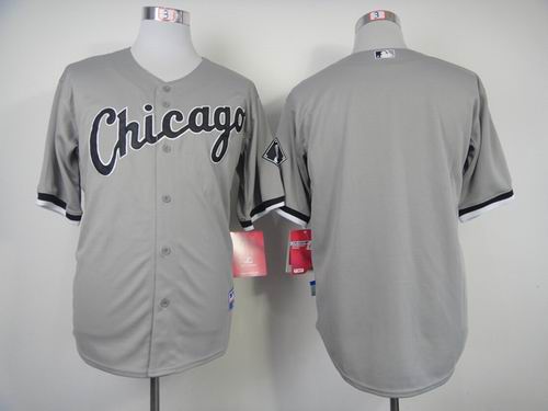 Chicago White Sox blank gray mlb jersey