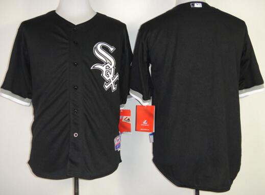 Chicago White sox blank Black mlb baseball jersey