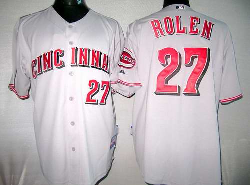 Cincinnati Reds 27 Clark grey men baseball mlb jerseys