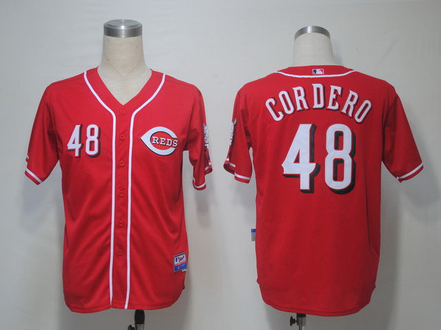 Cincinnati Reds 48 Cordero Red men baseball mlb jerseys