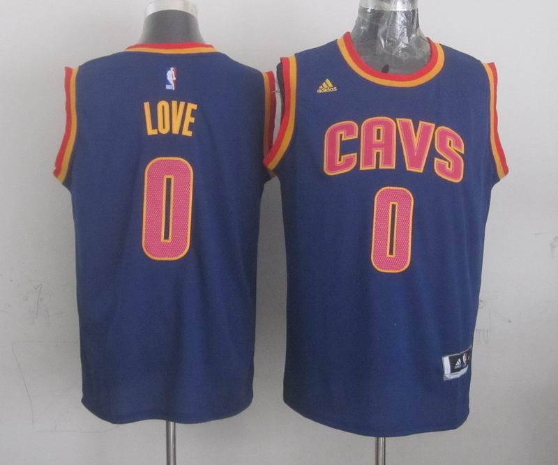 0 Kevin Love blue adidas men nba basketball jerseys