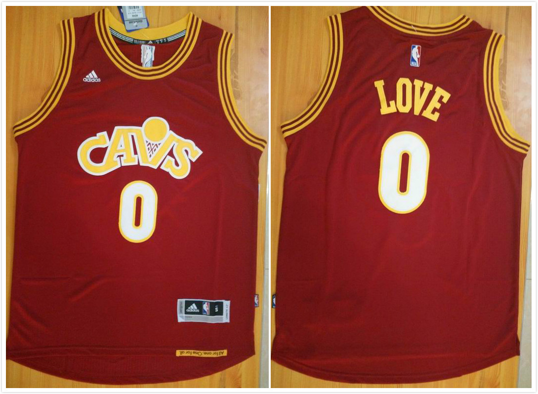 0 Kevin Love Basketball Red nba   jerseys