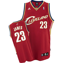 Cleveland Cavaliers 23 LeBron James red adidas men adidas men nba basketball jerseys